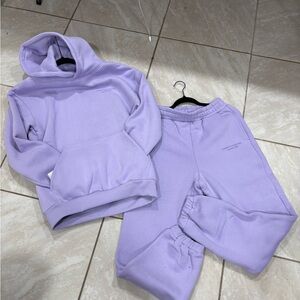 Men's Lavender Sweatpants & Hoodie Set